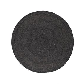 Tapis en laine rond - Wise Anthracite No. 614 - sfeer