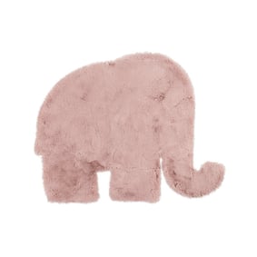 Tapis pour enfants - Huggy Olifant Rose - product