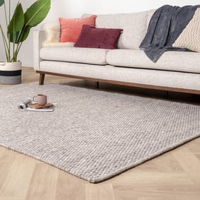 Tapis en laine - Brilliant Gris Clair