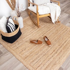 Tapis en jute - Fair Carré Naturel
