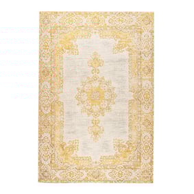 Tapis vintage - Dreams Jaune Ocre - product