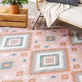 Tapis de balcon - Vedra Aztec Rose - product