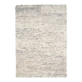 Tapis en laine à poils longs - Royal Crème/Gris Chiné - sfeer