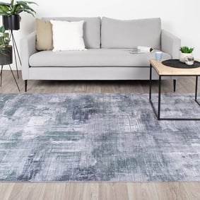 Tapis moderne - Strength Gris/Vert