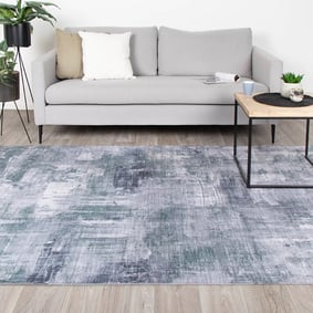 Tapis moderne - Strength Gris/Vert