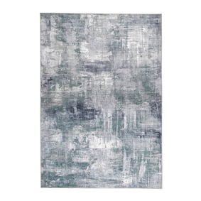 Tapis moderne - Strength Gris/Vert - product