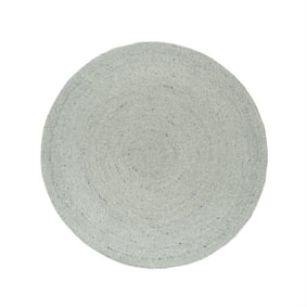 Tapis en laine rond - Wise Vert - product