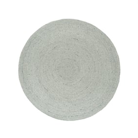 Tapis en laine rond - Wise Vert No. 411 - sfeer