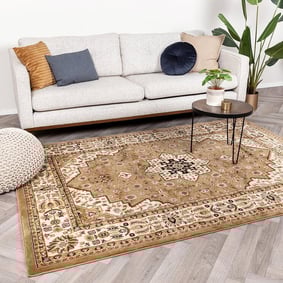 Plaid lavable - Rezah Oriental Marron