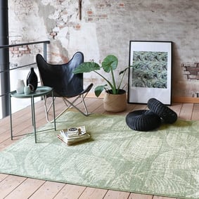 Tapis vintage - Wonder Leaves Vert