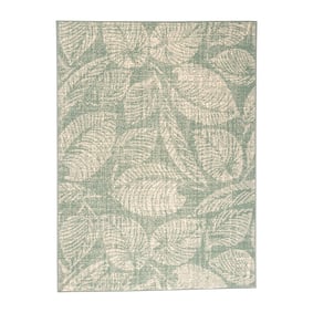 Tapis vintage - Wonder Leaves Vert - sfeer