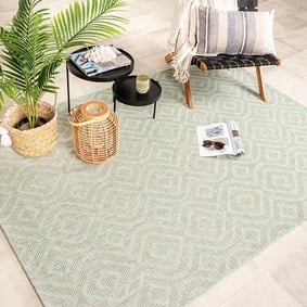 Tapis d'extérieur - Summer Retro Menthe