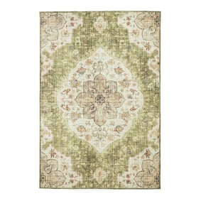 Tapis d'extérieur vintage - Santo Mandala Vert - sfeer