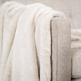 Tapis moderne rond - Otis Crème - product