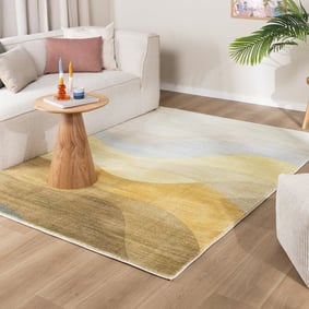 Tapis moderne - Field Jaune
