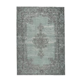 Tapis vintage - Dreams Vert/Gris - sfeer