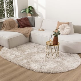 Tapis rond pour enfants - Blaze Beige/Gris