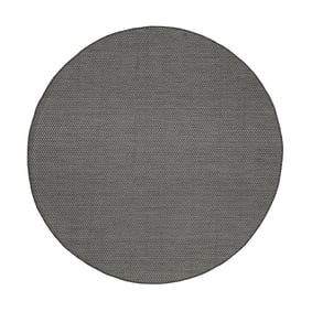Tapis d'extérieur rond - Malta Arrow Noir - sfeer