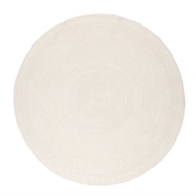 Tapis en laine rond - Wise Blanc - product
