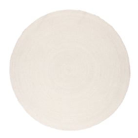 Tapis en laine rond - Wise Blanc No. 001 - sfeer