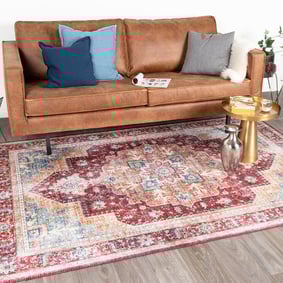 Tapis vintage - Azara Rouge