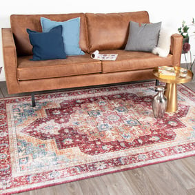 Tapis vintage - Azara Rouge