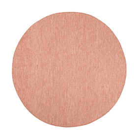 Tapis d'extérieur rond - Costa Terracotta - product