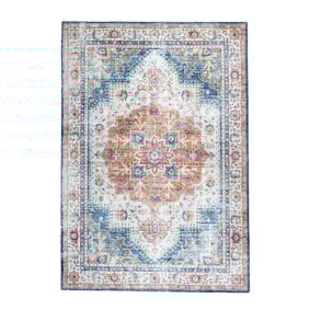 Tapis vintage - Azara Bleu Clair - product