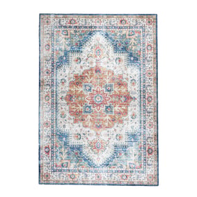 Tapis vintage - Azara Bleu Clair - sfeer