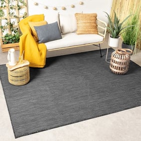 Tapis d'extérieur - Malta Arrow Noir