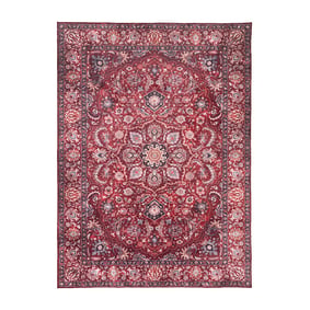 Tapis vintage - Imagine Medallion Rouge - sfeer