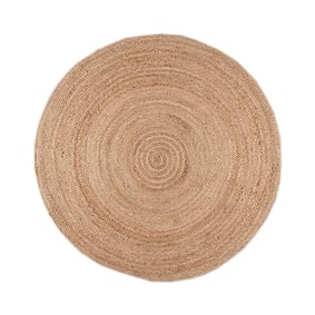 Tapis en jute - Fair Rond Naturel - sfeer