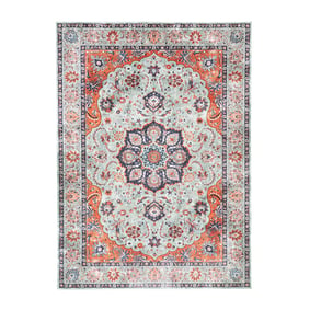 Tapis vintage - Imagine Medallion Vert - sfeer