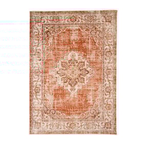 Tapis vintage - Spring Medaillon Terra/Crème - product