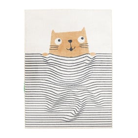 Tapis pour enfants lavable - Ravi Cat Multicolore - product