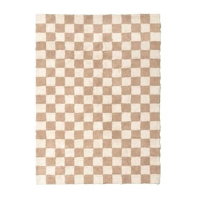 Tapis en coton - Gambit Beige/Blanc - product