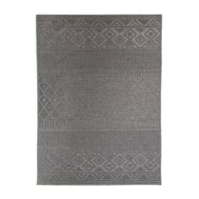 Tapis en sisal - Dunes Geo Anthracite - product