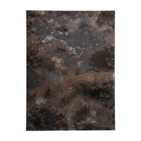 Tapis d'extérieur Kelim - Raphael Marron Foncé - product