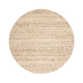 Tapis en laine rond - Feline Taupe/Chiné - sfeer