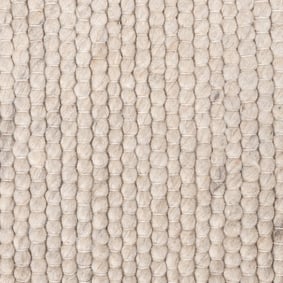 Tapis en laine ovale - Feline Blanc/Chiné - sfeer