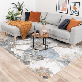 Tapis abstrait - Misha Flow Multicolore