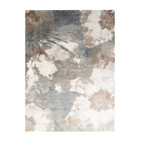 Tapis abstrait lavable - Misha Flow Multicolore - sfeer