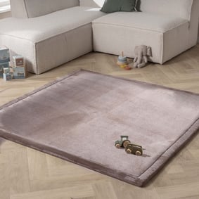 Tapis de jeu carré - Jip Taupe