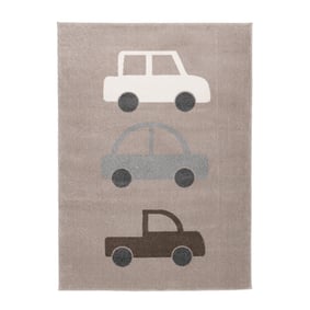 Tapis chambre d'enfant - Bowie Auto Taupe - sfeer
