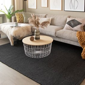 Tapis en laine - Wise Anthracite No. 614