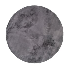 Tapis rond à poils longs - Comfy Supreme Anthracite - product