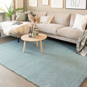 Tapis en laine - Wise Bleu No. 364