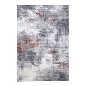 Tapis moderne - Strong Gris/Terracotta - product