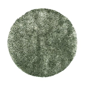Tapis rond shaggy - Grace Vert - sfeer