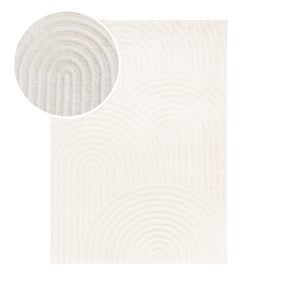 Tapis japandi - Yori Arches Crème - sfeer